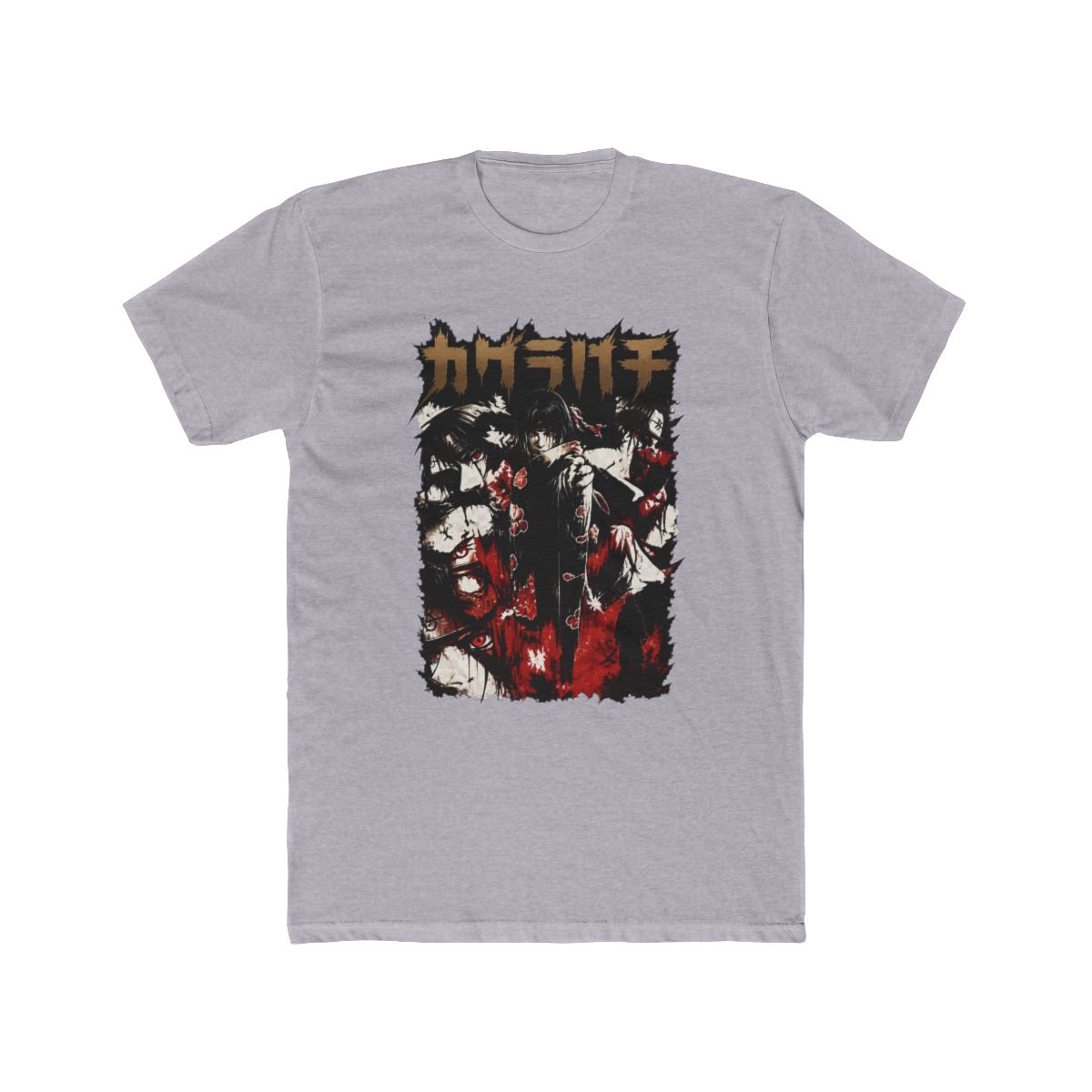 Anime KaguraBachi Merch T Shirt Round Neck Fashion Casual - alternate angle 3, merchandise