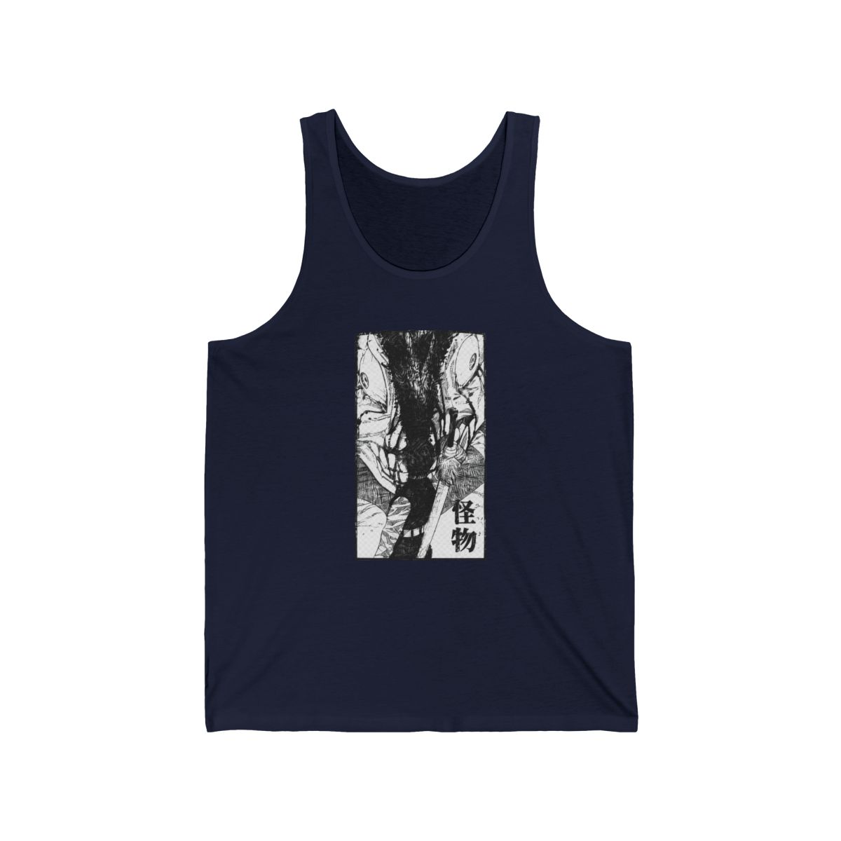 Jujutsu Kaisen Sorcerer Wins Muscle Tank - White | Kagurabachi