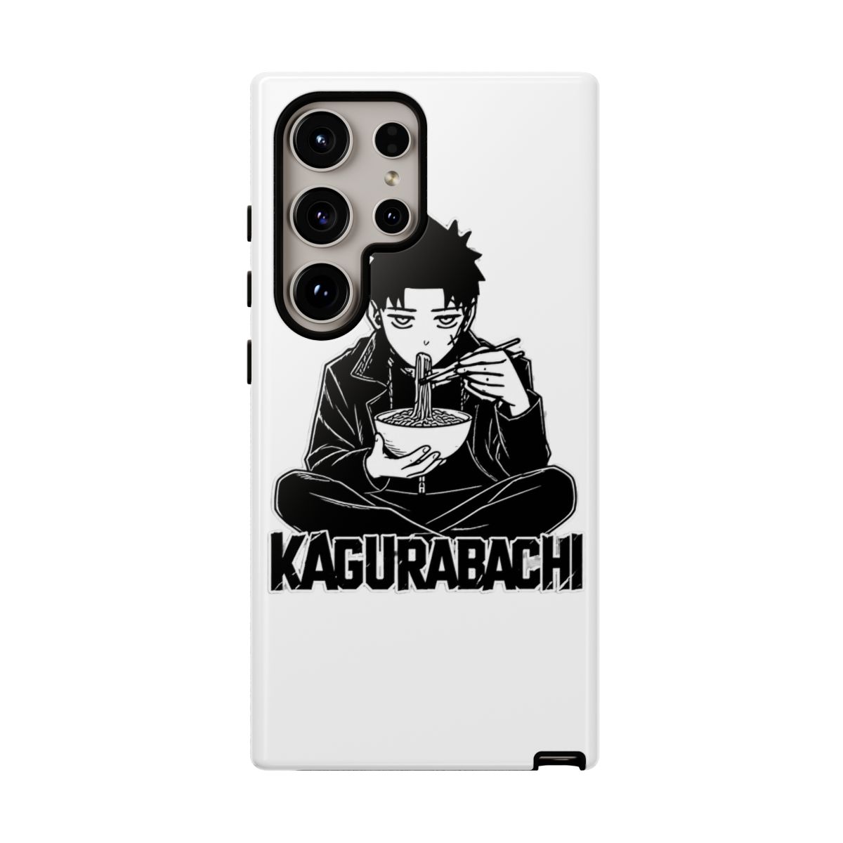 Chihiro Rokuhira Eats Noodle Kagurabachi Iphone Case - Official Phone Cases merchandise